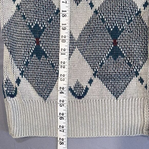 Vintage Jantzen Men’s Size Large Pullover Sweater Geometric Grandpa Made In USA - Picture 7 of 7